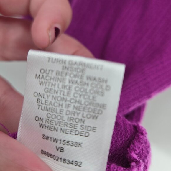 Cloudchaser Purple Boho Embroidered Blouse XL - Picture 10 of 10